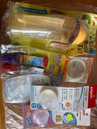 Pigeon 奶嘴、Combi 奶嘴、吸管杯 all