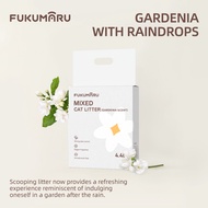Fukumaru Gardenia With Raindrops Bentonite Mixed Tofu Cat Litter 2kg