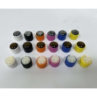 Electric Guitar Plastic Volume Knob Bass Volume Knob Inlaid Knob with Holes Volume Knob Switch Cap