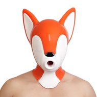 NEW Furrjoi Silicone Fox Hood Realistic Mask for Cosplay Costumes Furry Headgear Upgrade Latex Pet P