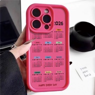 Fashion 26 Year Calendar Case For OPPO C55 A79 C31 F7 C33 V23 Reno 2F 2Z 5 8 8T 10 PRO F9 A83 11F Re