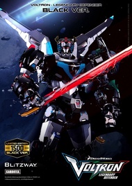 BLITZWAY Voltron Legendary Guardian Black Limited Edition BW-CA-11304 百獸王 黑色限定版 44cm tall