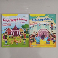 LETS SING AND LEARN BOOK 4 TO 5 YEARS AND 5 TO 6 YEARS ORIGINAL UNIT