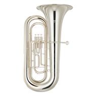 Yamaha YBB-201S Standard 3-Valves BBb Tuba (Silver-Plated Finish)