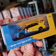 Diecast 1: Honda Civic FD2 Type R Spoon [DCT89] with Mica Acrylics packaging