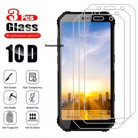3pcs for agm h1 a9 tempered glass safety protector screen anti shatter protective film guard shield