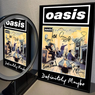 2025 1PC Oasis Band Poster Paper Print Home Living Room Bedroom Entrance Bar Restaurant Cafe Art Pai