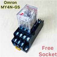 Authentic Omron MY4N-GS Power Relay