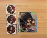 進擊的巨人 popup襟章 色紙