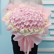 FREE DELIVERY | Token Of Love | 99 Stalk Preserved Roses | Flower Delivery Singapore | Florist Singa