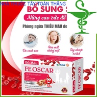 FE OSCAR viên uống bổ máu bổ sung sắt acid folic vitamin B12 (Hộp 100 viên)