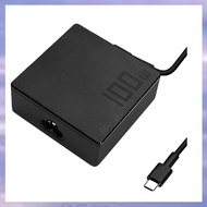 (JMTI) Laptop Charger 100W USB C Charger Adapters Type C Power Cord Compatible with 90W for Laptop C