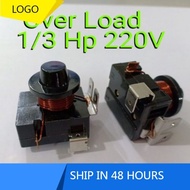 1/3 Hp 220V 3 pin Over Load