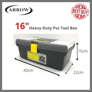 (READY STOCK) ARROW 15 / 16 / 17.5 / 18 / 21 Inch Heavy Duty PVC Tool Box