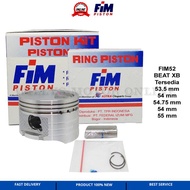 Piston Kit BEAT XB FIM IZUMI 535 54 545 5475 55 Seher Beat XB Seher beat bore up XB SPAREPART