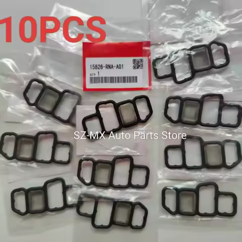 10PCS 15826 RNA A01 VVT Variable Timing Spool Solenoid Valve Gasket Filter For Honda Civic 06-14 Acc