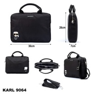 Laptop BAG / WORK BAG / COLLEGE BAG / UNISEX BRANDED FASHION BOOK BAG LAGERFELD KARL PREMIUM NYLON M