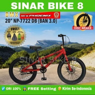 Ready Stock Sepeda Anak Laki BMX NEW PHOENIX 7722 Ukuran 20 Inch Rem