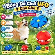UFO Toy Ball for Dogs, Spherical Bouncing Ball for Pets, Movement Toy