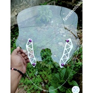 THAILAND VISOR NMAX NEW/OLD FULL WINDSHIEL JENONG NMAX OLD/NEW NMAX V2 Accessories NMAX V3 Accessori