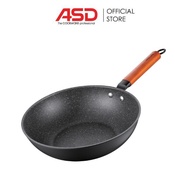 ASD HITECLIFE 30CM DIE CAST WOK PAN / F363