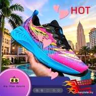 【In stock】ASI GELCumulus 25 Cushioned Breathable Outdoor Sports Shock Absorbing Running Shoes PINH W
