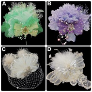 Hair Corsage Flower Application, Shoulder Corsage Flower, Dress Corsage