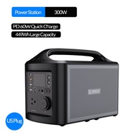 ORICO Portable Power Station 300W Backup Rechargeable Lithium Battery Pure Sine Wave AC Outlet for Outdoors Camping Travel
