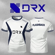 25 S2 DRX Esports Team Uniforms Men's And Women's Customizable Short-Sleeve O-neck Jersey Valorant P