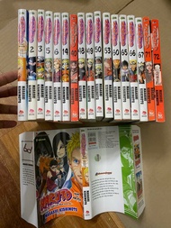 (+poster) Combo 17q truyện tranh cũ Naruto bản Kim đồng + poster
