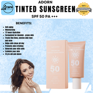 ADORN PREMIUM TINTED SUNSCREEN SPF 50 PA+++ BY CALMSKIN I CAMILLE TRINIDAD