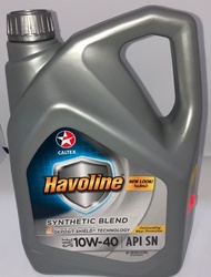 Caltex Havoline Synthetic Blend SAE 10W40 (4 Liter)Original