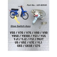 REAR BRAKE SWITCH Yamaha Y80 YB100 V 50 70 75 80 90 YB50 YG1 YJ1 FS1 MG1 U5E U7E YL1 G6 G7 Stop Swit