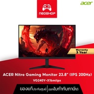 MONITOR (จอมอนิเตอร์) ACER NITRO VG240Y X1bmiipx (23.8" IPS FHD 200Hz) By NeoShop VG240Y X1bmiipx