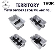 Territory THOR Division Compartment Storage Box Dividers for 75L 53L Divider Organizer Boxes
