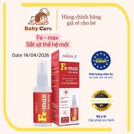 Fe Max Iron Spray - Organic Iron supplement in Spray form for children from 1 year old - Genuine