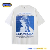 Oversized elton john vintage tee