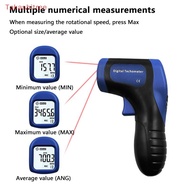 (Takashitree) Handheld Digital Photo Tachometer Rpm Meter Laser Non-Contact Tach Range 2.5-99999RPM 