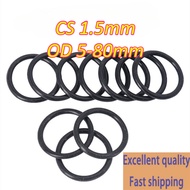 Rubber O-Ring OD5-80mm * CS1.5mm NBR