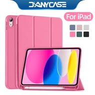 Flip Tablet Protective Case with Pen Slot for ipad a16 case 10th 10.9'air 6/7 11'5th 6h 9.7'7th 8th 