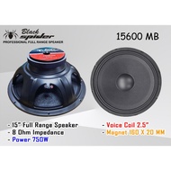 Speaker Komponnen 15 " (15 Inchi) Baru Black Spider 15600 Mb Original