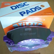 Bố thắng trước má phanh trước xe Chevrolet Trailblazer 2012-2023 mã PN0822 hãng NiBK