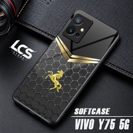 HP Softcase VIVO Y75 5G Casing Glossy VIVO Y75 5G Case Glossy Cessing Protectivehp Mobile Phone Acce