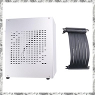 (DKCZ) A07 Mini ITX Computer Case Chassis HTPC Host Case USB3.0 ITX Enclosure with Graphics Card Ext