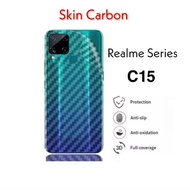 Skin Carbon Realme C1 C2 C3 C11 C12 C15 C17 C20 C20A C21 C21Y C25 C25Y C25S C30 C30S C31 C33 C35 2 2