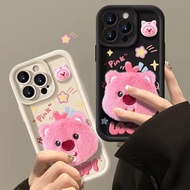 3D Loopy With Pendant Shell For Motorola Moto Edge 70 60S 60 50 Fusion Pro 40 Neo E22 E13 E32 E14 E3