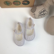 Si2024 spring and summer new Mini Melissa Birds Nest childrens jelly shoes sandals fragrant jelly sh