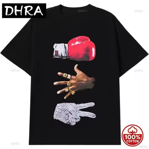 3 Mikes Graphic Tee Unisex Jordan Tyson Jackson Vintage Soft 100% Cotton Loose 2026 Summer Oneck Bre
