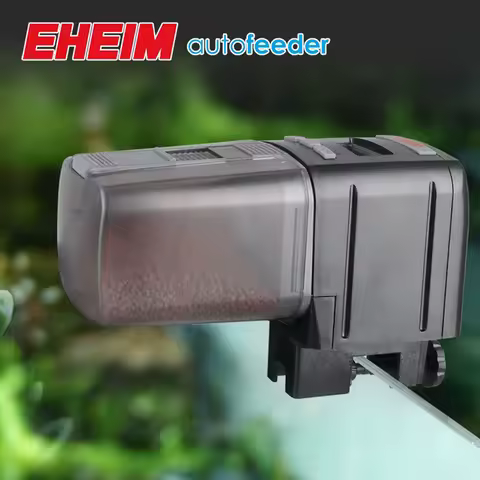 EHEIM Everyday Battery Operated Programmable Timer Automatic Aquarium Tank Fish Feeder Food Dispense