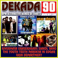 ☋ ☬ DEKADA 90 MP3 music CD for PCCDROM and compatibles (not playable to ordinary disc player)